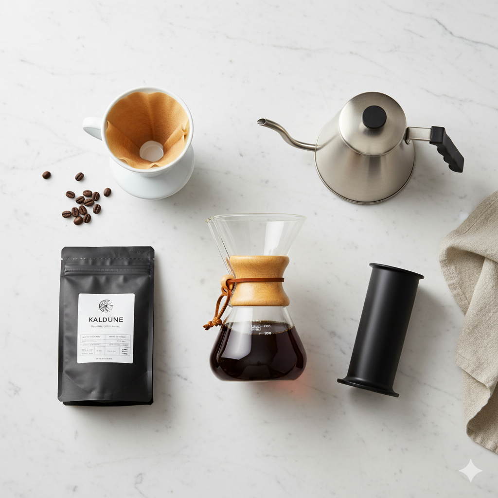 راهنمای ورود به دنیای قهوه دمی: V60، کمکس و آئروپرس