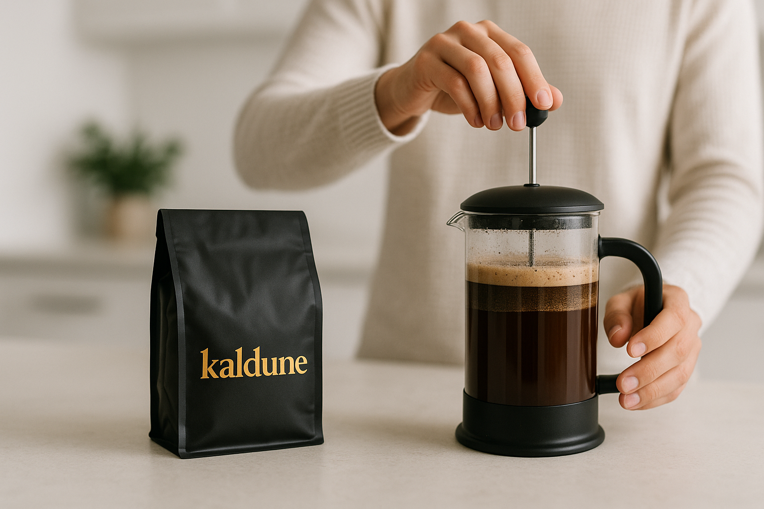 قهوه فرانسه در خانه: آموزش قدم به قدم و بدون اشتباه با فرنچ پرس