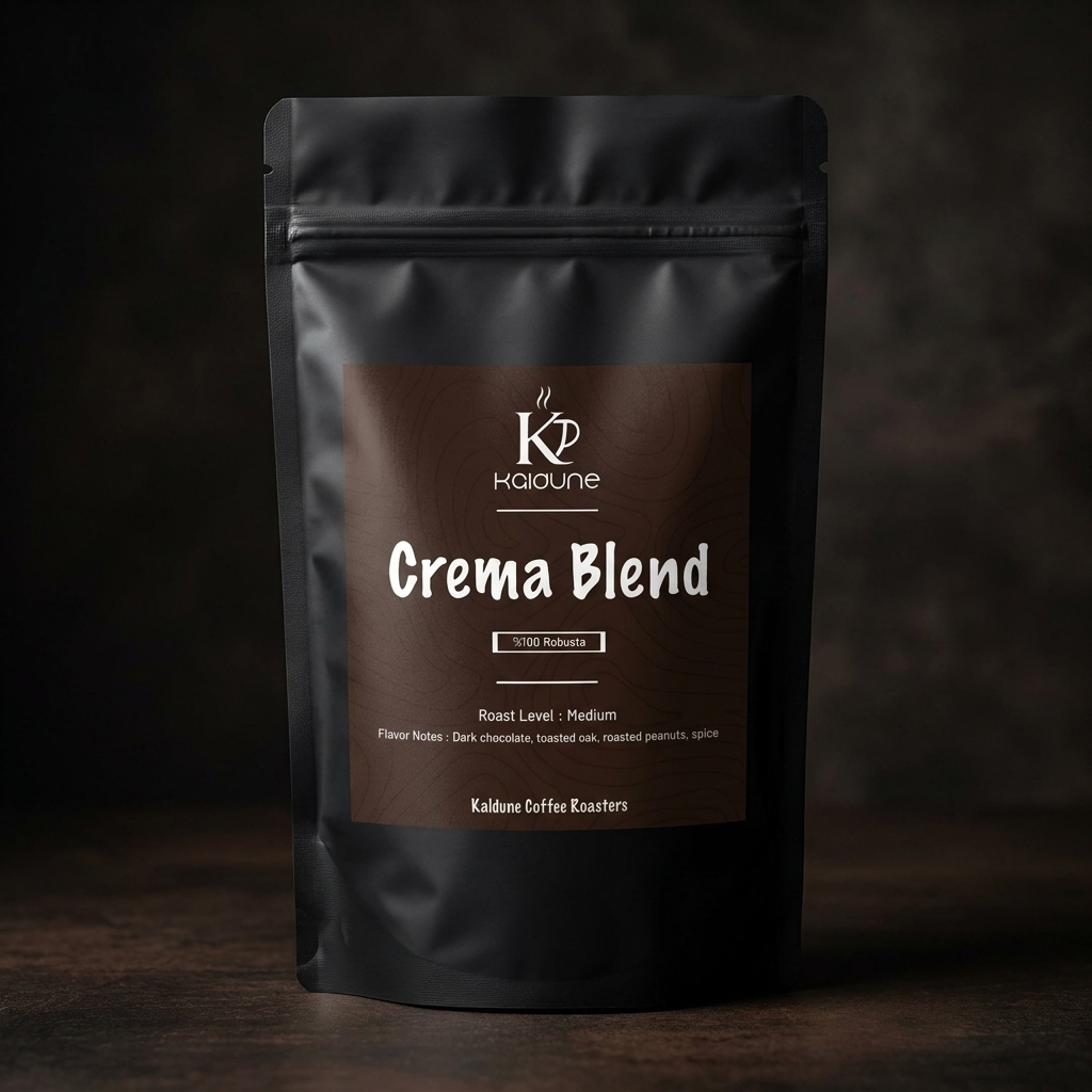 قهوه سوپر کرما (Crema blend) – ۱۰۰٪ روبوستا پرکافئین
